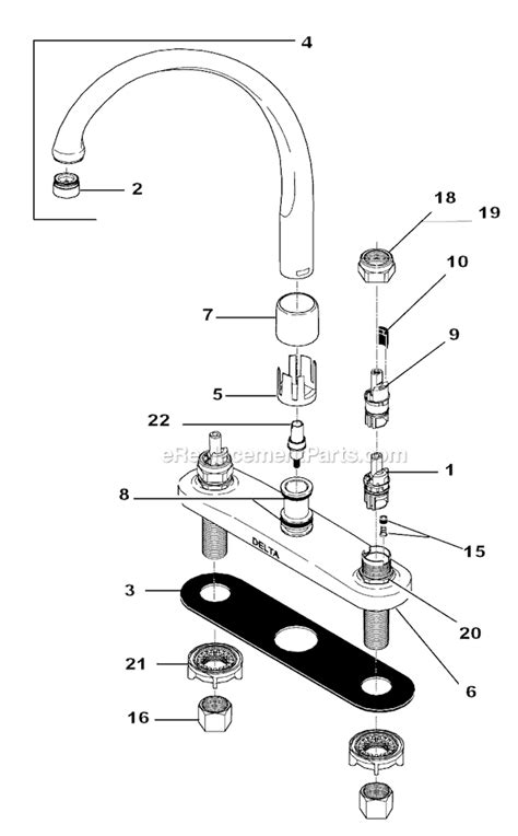 delta faucet replacement parts|delta faucets parts list.